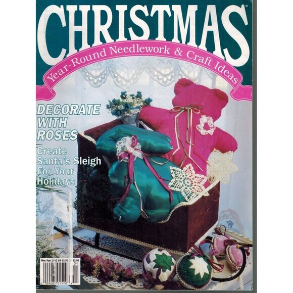 Christmas Year-Round Needlework & Craft Ideas March/April 1992 Issue - Picture 1 of 5